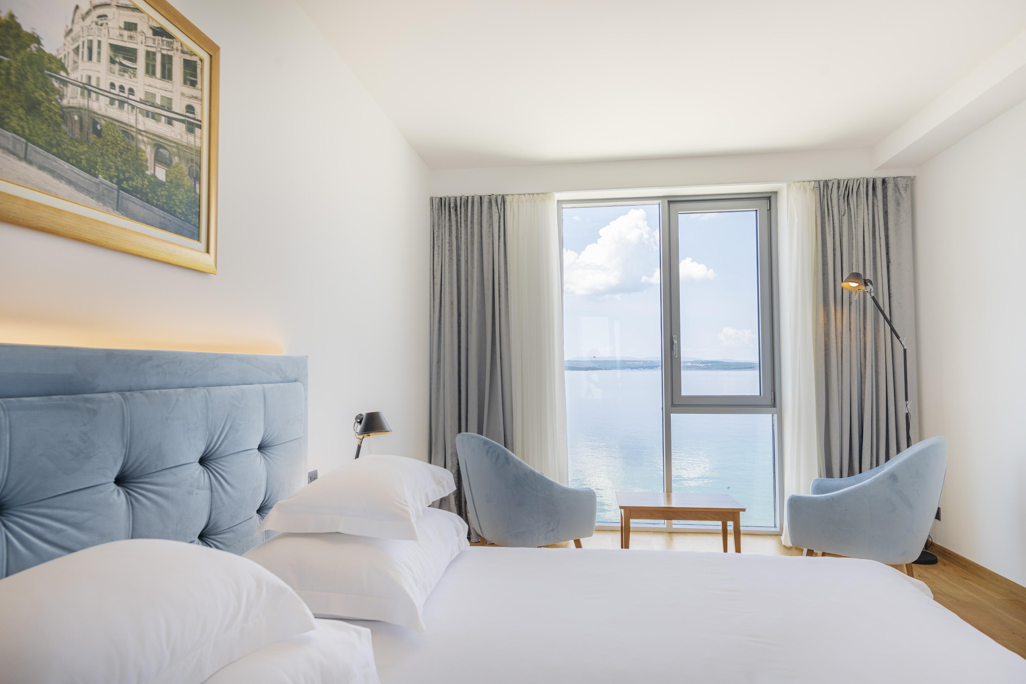 Grand Hotel Miramare Crikvenica Buitenkant foto Deluxe room with sea view