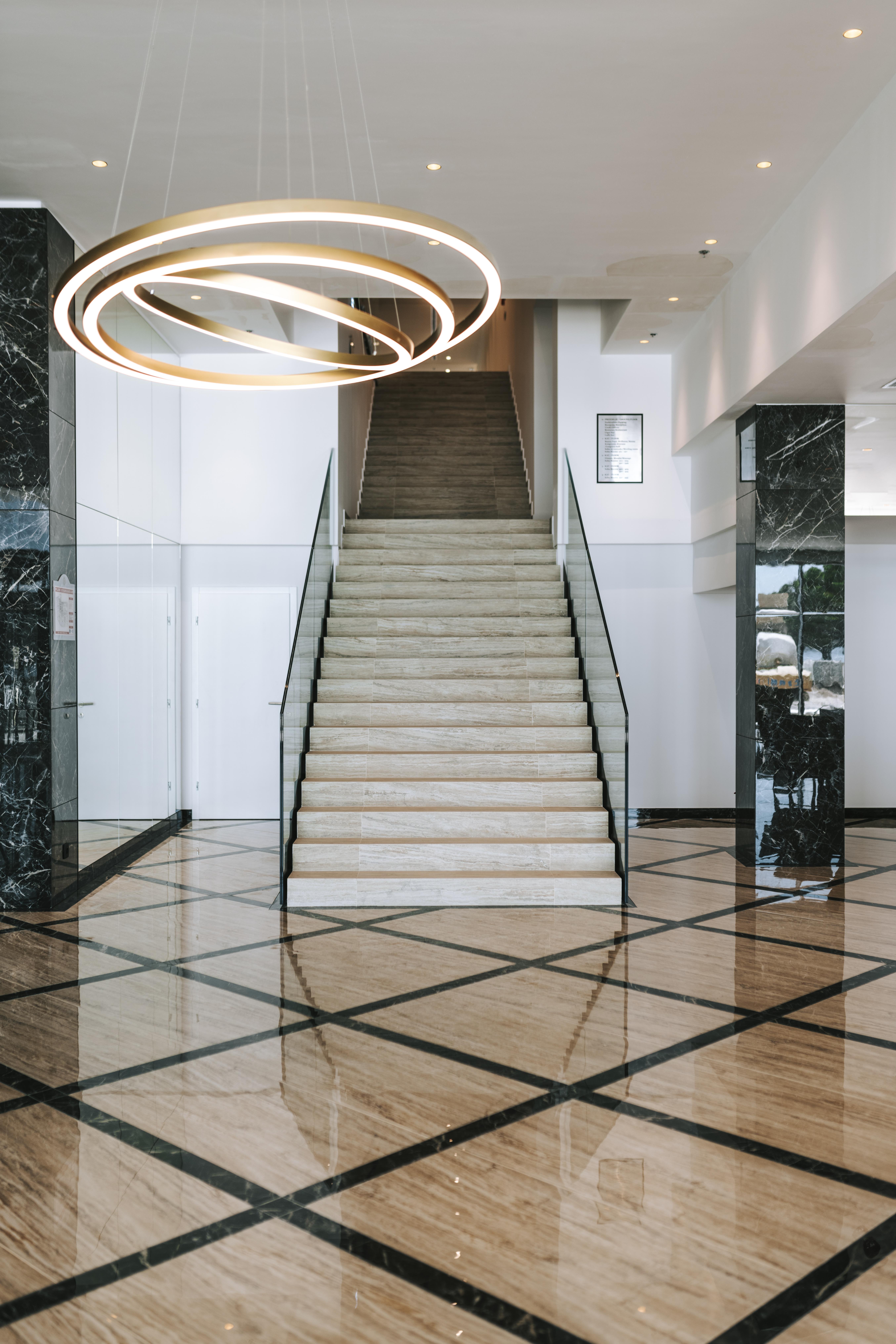 Grand Hotel Miramare Crikvenica Buitenkant foto Marble flooring